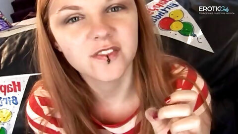 Natural redhead teen gets fucked hard for the first time