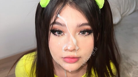 The more cum the better, put your load on my face too ?