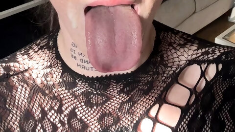 Cum over freckles and green eyes are the perfect combo