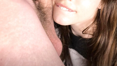 do i still look cute with cock against my face? ?