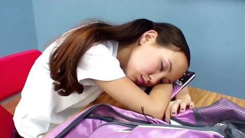 Shameless Asian Petite Schoolgirl breathtaking xxx video