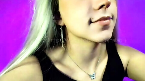 blonde teen pregnant girl has her pussy masturbated